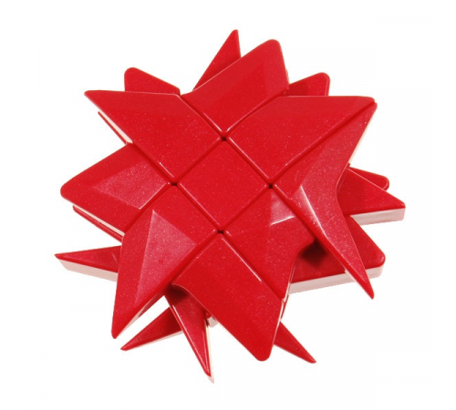 Кубик головоломка YongJun 3x3x3 Star Puzzle, Зірка, в коробці, червоного кольору
