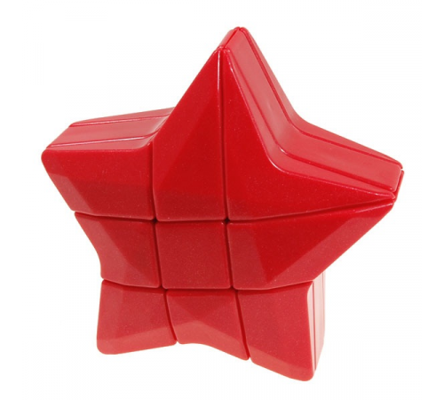 Кубик головоломка YongJun 3x3x3 Star Puzzle, Зірка, в коробці, червоного кольору