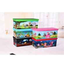 Короб-органайзер C 68851 (20) 31х60х35 см, складний, в пакеті, ВИДАЄТЬСЯ МІКС ВИДІВ