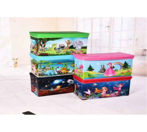 Короб-органайзер C 68851 (20) 31х60х35 см, складний, в пакеті, ВИДАЄТЬСЯ МІКС ВИДІВ