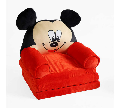 гр Крісло розкладне м’яке "Мишеня" дитяче К26127 (1) 50х38х43 см, у розкладеному вигляді - 120 см – в наличии! Купите сейчас у KAZKOVA гр Крісло розкладне м’яке "Мишеня" дитяче К26127 (1) 50х38х43 см, у розкладеному вигляді - 120 см – в наличии! Купите сейчас у KAZKOVA