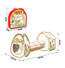 Намет 2056 A-1 (24/2) 100х300х95 см, в сумці