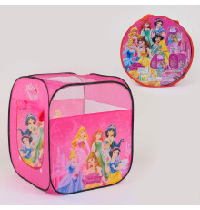 Палатка дитяча Принцеси Дісней 8008 Р (48/2) 72 х 72 х 92 см, у сумці