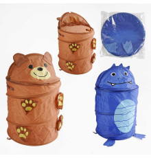 Кошик для іграшок С 36575 (60) 2 види, 38х62см, у пакеті