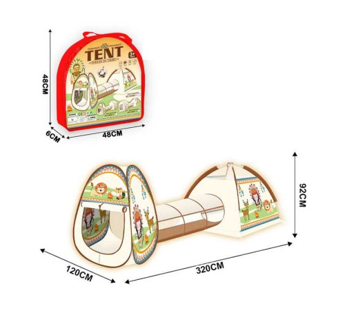 Намет 2056 B-1 (24/2) 120х320х92 см, в сумці – в наличии! Купите сейчас у KAZKOVA