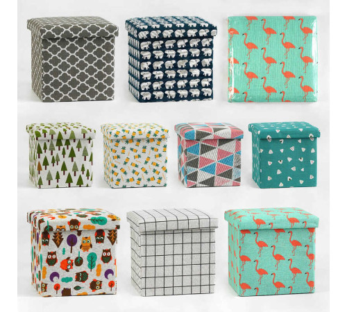 Пуф C 61901 (30) 31х31 см, ВИДАЄТЬСЯ ТІЛЬКИ МІКС ВИДІВ – в наличии! Купите сейчас у KAZKOVA