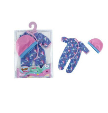 Одяг для пупса YLC 235 F (120) комбінезон, шапочка, в пакеті