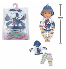 Одяг для пупса BLC 242 M (120) на пупса висотою: 40-45 см, в пакеті