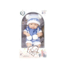 Пупс 241-1 (18/2) знімний одяг, довжина 40 см, м’якотілий, в коробці
