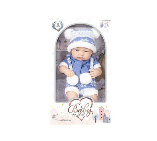 Пупс 241-1 (18/2) знімний одяг, довжина 40 см, м’якотілий, в коробці