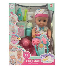 Пупс 6916 (24) п’є з пляшечки, ходить у горщик, аксесуари, музичний чіп, висота 28 см, в коробці