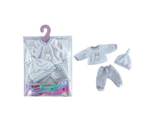 Одяг для пупса YLC 235 G (120) кофтинка, штанці, шапочка, в пакеті