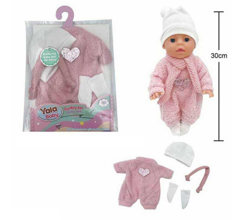 Одяг для пупса YLC 335 A (120) на пупса висотою 30-35 см, в пакеті