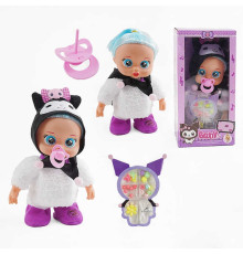 Пупс TK 2427 (40/2) висота 30 см, музичний чип, рухається, пісня англійською мовою,пустишка, набір прикрас, в коробці