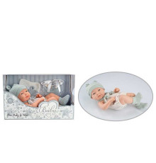 Пупс 201-1 (16/2) знімний одяг, довжина 35 см, м’якотілий, в коробці