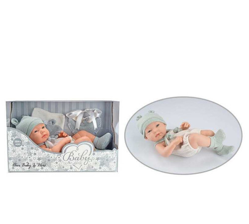 Пупс 201-1 (16/2) знімний одяг, довжина 35 см, м’якотілий, в коробці