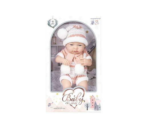 Пупс 241-2 (18/2) знімний одяг, довжина 40 см, м’якотілий, в коробці