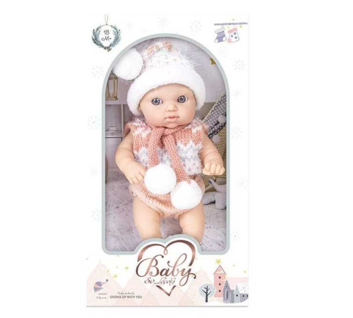 Пупс 244-2 (96/2) довжина 20 см, м’якотілий, в коробці