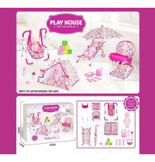 Набір для пупса CS 8885 B (12) в коробці