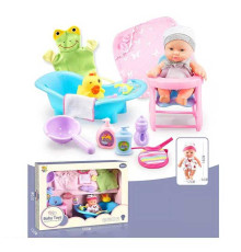 Пупс BLS-W 141 (12/2) "Ванна кімната", одяг, меблі, аксесуари, в коробці
