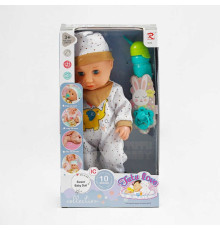 Пупс 6622 (24) п’є з пляшечки, ходить у горщик, закриває очі, аксесуари, музичний чіп, висота 35 см, в коробці