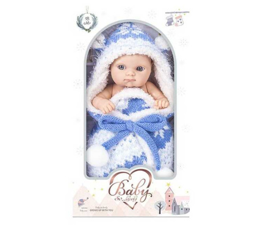 Пупс 244-3 (96/2) довжина 20 см, м’якотілий, в коробці