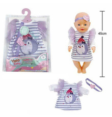 Одяг для пупса BLC 242 D (120) на пупса висотою 40-45 см, в пакеті
