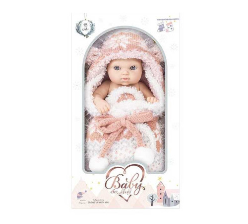 Пупс 244-4 (96/2) довжина 20 см, м’якотілий, в коробці