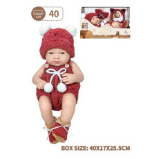 Пупс 8804-2 (16/2) знімний одяг, довжина 34 см, м’якотілий, аксесуари, в коробці