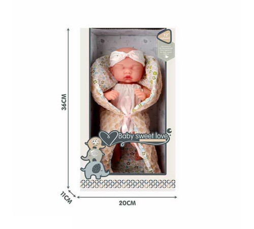 Пупс S 012-3 B (24) 30 см, гумовий, в коробці