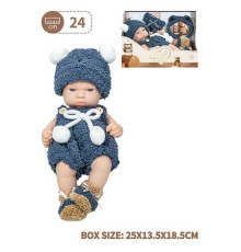 Пупс 8806-1 (48/2) знімний одяг, довжина 22 см, м’якотілий, аксесуари, в коробці