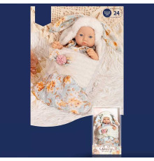Пупс 8818-7 (48/2) висота 24 см, ковдра-конверт, в коробці