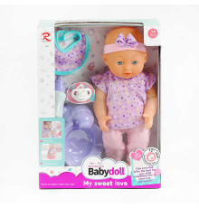 Пупс 6811 (24) п’є з пляшечки, ходить на горщик, аксесуари, висота 32 см, в коробці