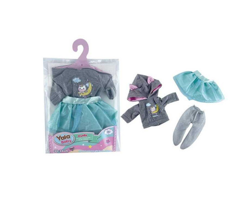 Одяг для пупса YLC 235 R (120) кофтинка, спідниця, колготки, в пакеті