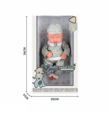 Пупс S 012-7 B (24) 28 см, гумовий, в коробці