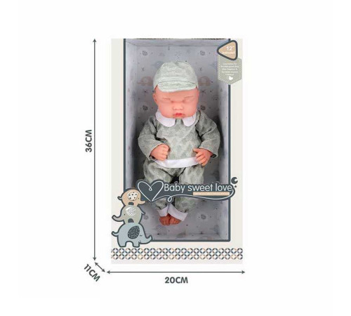 Пупс S 012-7 B (24) 28 см, гумовий, в коробці