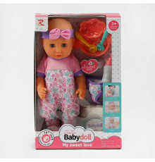 Пупс 6281 (24) висота 35 см, п’є, ходить в туалет, аксесуари, в коробці