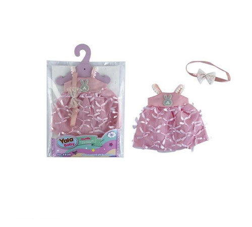 Одяг для пупса YLC 235 U (120) сукня, пов'язка на голову, в пакеті