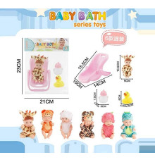 Пупс LD 50042 A3 (192/2) висота: 10,5 см, знімний одяг, пискавка, аксесуари, рухомі кінцівки, в пакеті, ВИДАЄТЬСЯ ТІЛЬКИ МІКС ВИДІВ