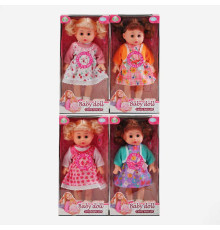 Пупс 8394 (48/2) 4 види, висота 30 см, музичний чип, гребінець, ходить в туалет, заплющує очі, ВИДАЄТЬСЯ ТІЛЬКИ МІКС ВИДІВ, в коробці
