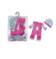 Одяг для пупса YLC 240 B (120) комбінезон, шапочка, в пакеті
