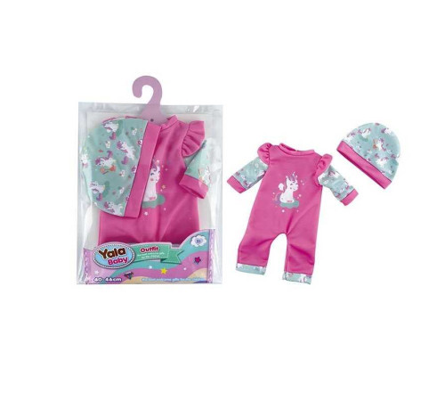 Одяг для пупса YLC 240 B (120) комбінезон, шапочка, в пакеті