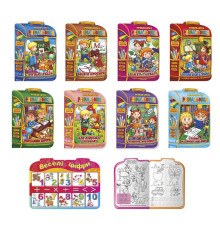 гр Розвиваюча розмальовка В4 "Рюкзачок" ВИДАЄТЬСЯ МІКС ВИДІВ РМ-07 (16) "Апельсин"