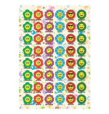 гр Оцінююча наклейка "Квітки" 978965532348 (50) "Jumbi"