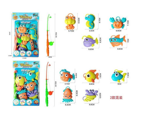 Риболовля QF 559 D (180/2) 2 види, на листі