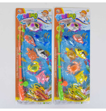 Риболовля магнітна В 95 В-21 (72) 2 види, 8 рибок, на листі