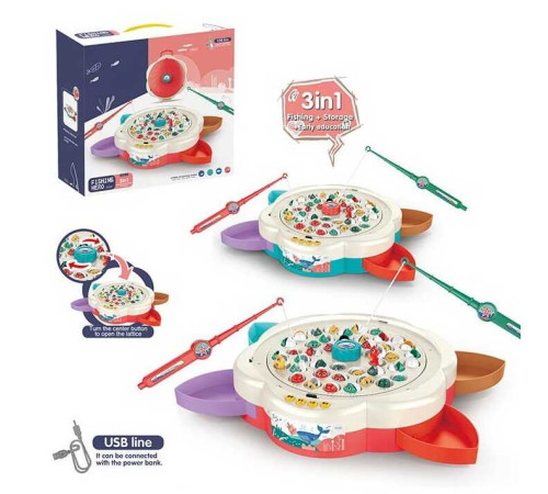 Риболовля 156-10 C (16/2) 2 кольори, мелодії, музика, розповіді англ.мовою, автоматичний рух, у коробці – в наличии! Купите сейчас у KAZKOVA