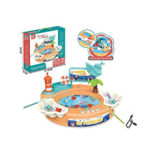 Риболовля 156-28 C (36/2) автоматичне обертання платформи, пісні, мелодії, історії англ. мовою, USB-кабель, аксесуари, працює від батарейок та від мережі, наліпки, в коробці