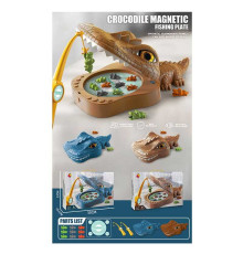 Риболовля 7735 B (24) 2 кольори, мелодії, 9 фігурок тварин, 2 вудки, магнітна платформа, в коробці