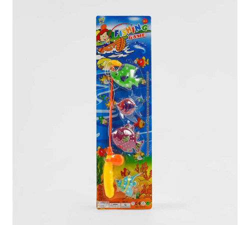 Риболовля 555-6 AB (144/2) магнітна вудка, 4 рибки, на листі – в наличии! Купите сейчас у KAZKOVA